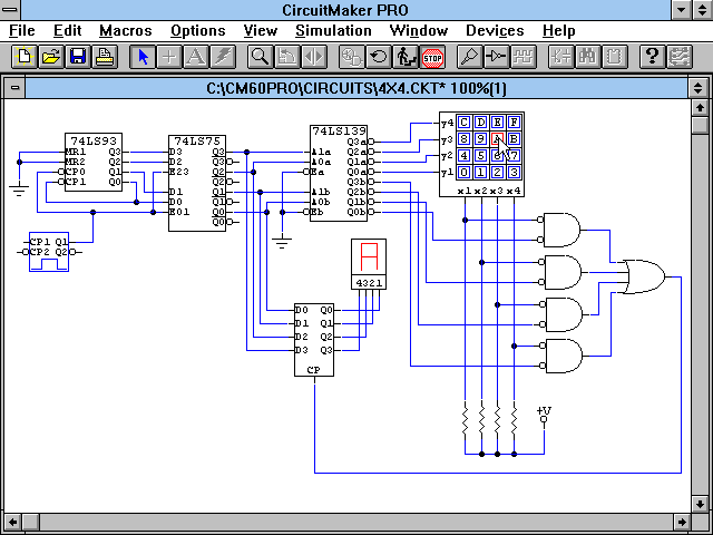 CircuitMaker 6.02a Pro - Simulate